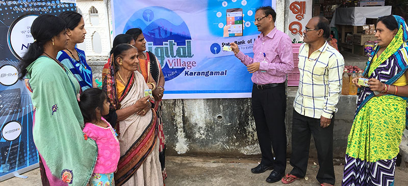 Implementing cash-lite ecosystems across villages in India